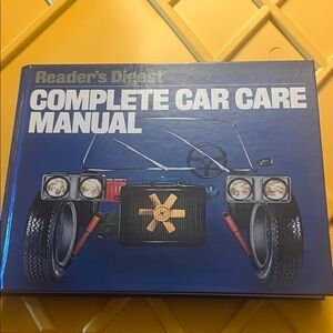 Reader’s Digest Complete Car Care Manual 1981 Hardcover Vintage Auto Repair